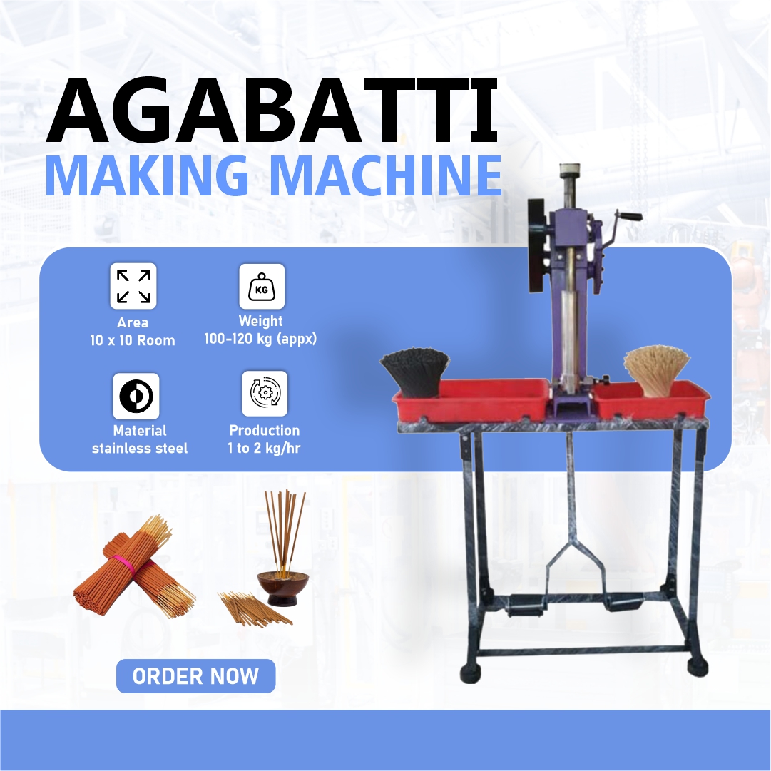 manual agarbatti making machine